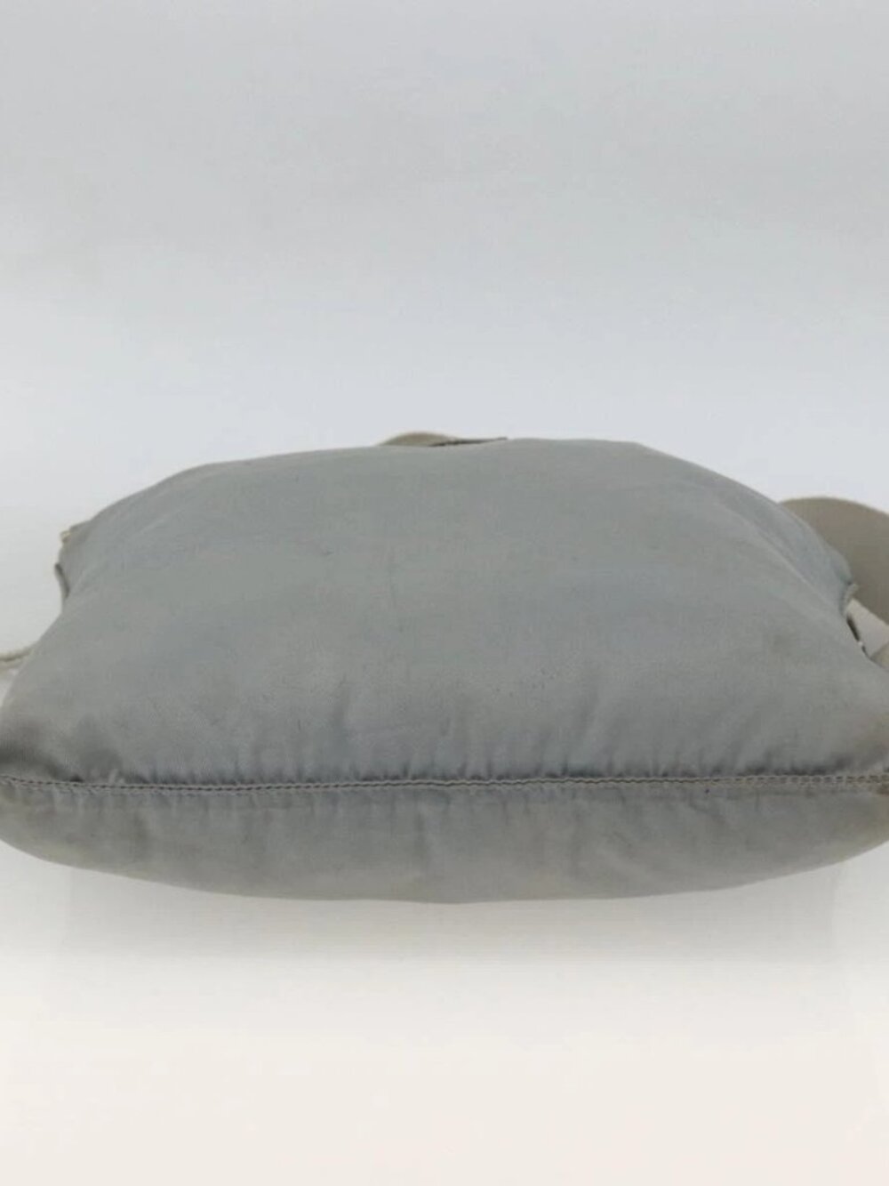 PRADA Shoulder Bag Nylon Gray Silver Auth - Picture 11 of 16